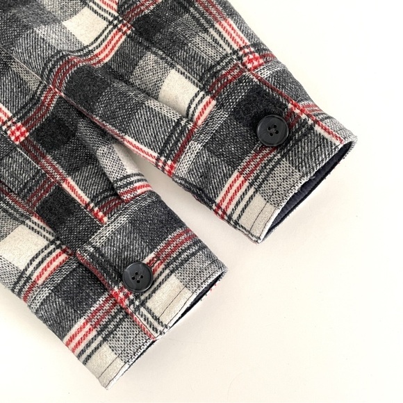 Reformation Woodside Plaid Shacket Jacket - Picture 10 of 15